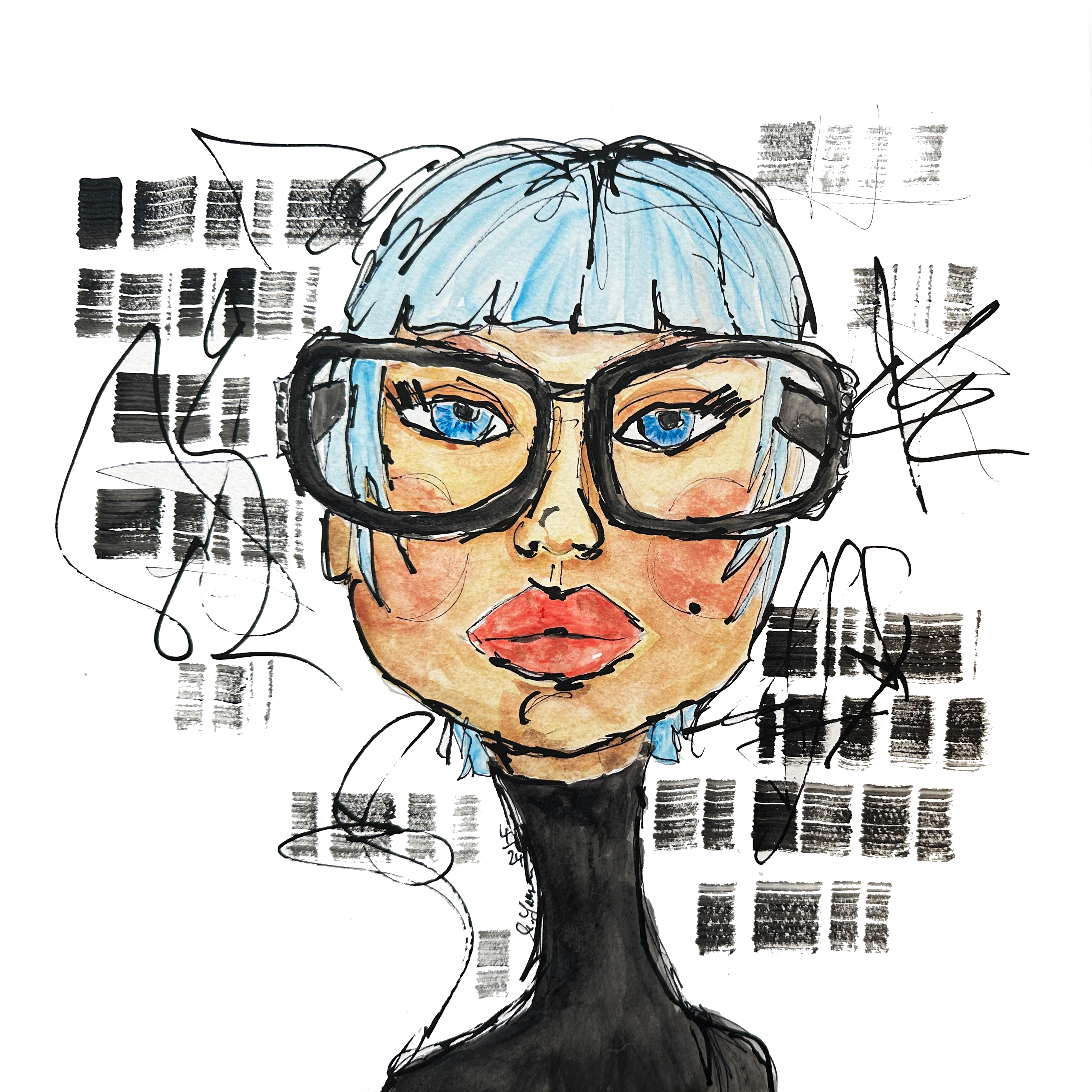 ODA ORIGINAL auf Leinwand